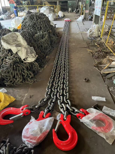 冠航鏈條索具助力合模機重型搬運安全高效完成作業(yè)